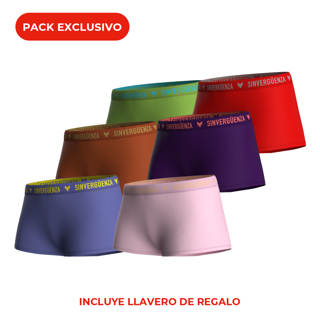 6-Pack Exclusivo Bóxer Mujer #2