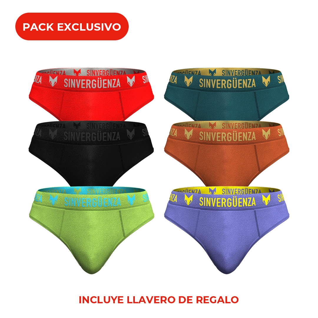 6-Pack Exclusivo Brief Hombre #4