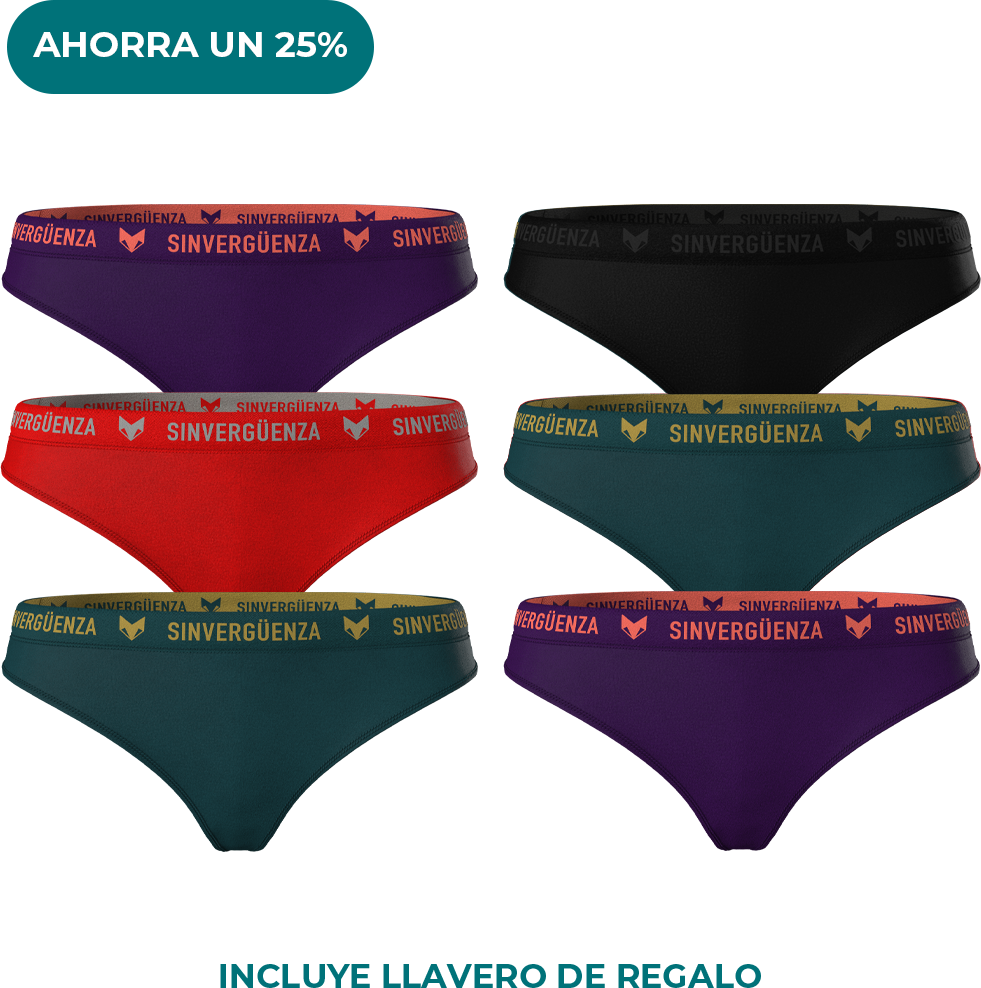 6-Pack Tanga