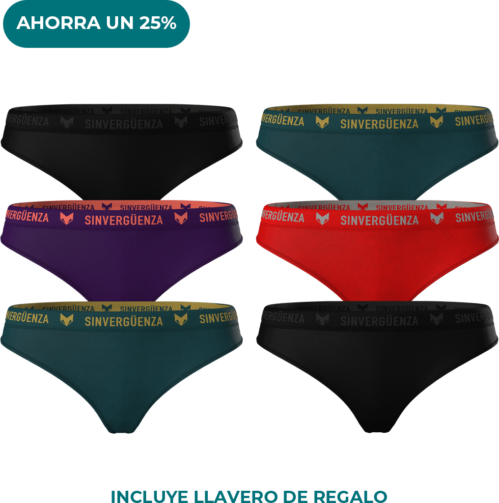 6-Pack Tanga