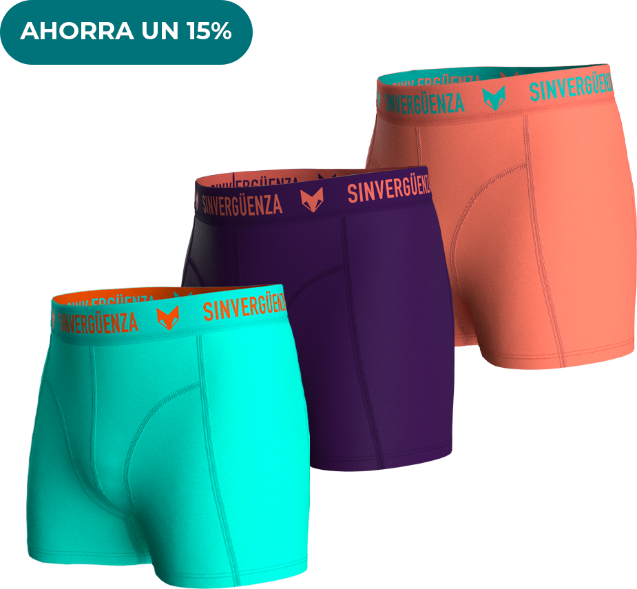3-Pack Bóxer Hombre