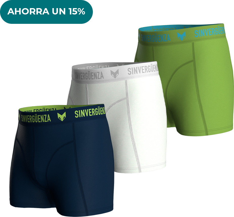 3-Pack Bóxer Hombre