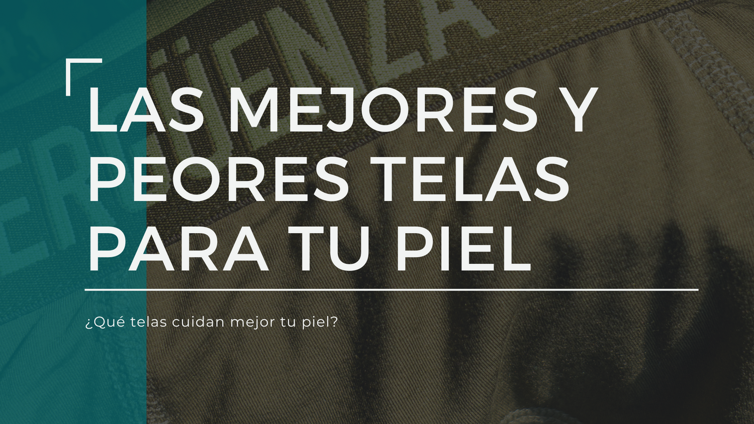 Las mejores y peores telas para tu piel