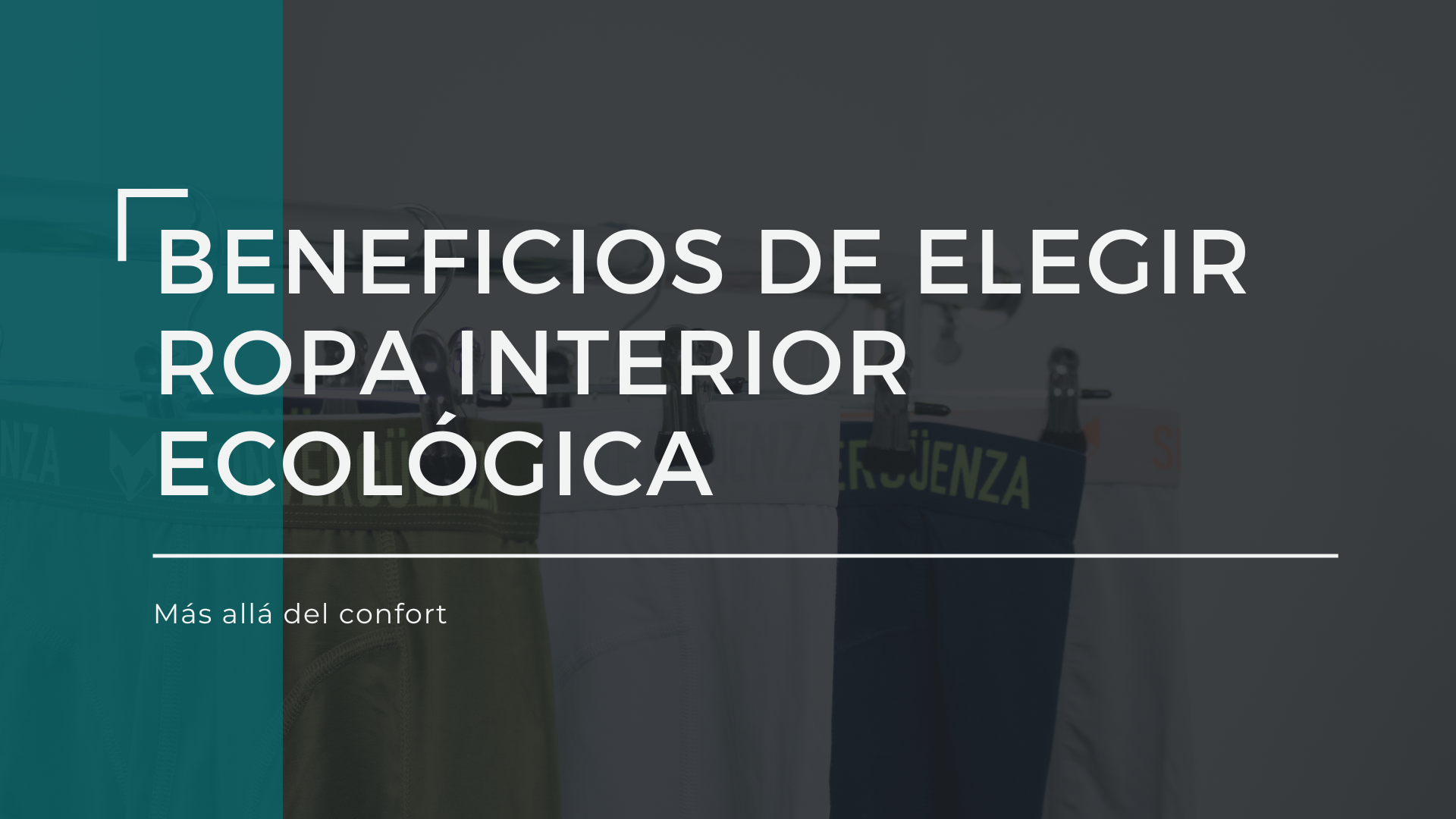 Beneficios de elegir ropa interior ecológica: Más allá del confort