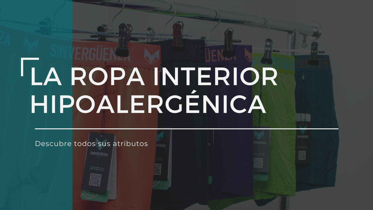 La ropa interior hipoalergénica