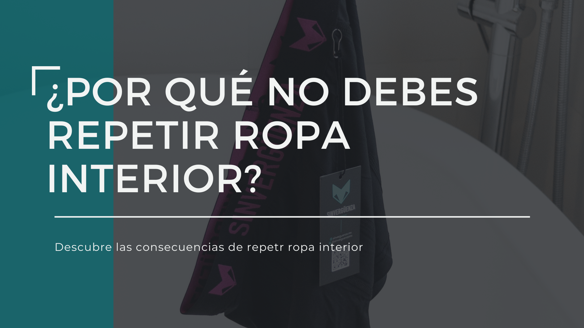 ¿Por qué no debes repetir ropa interior?