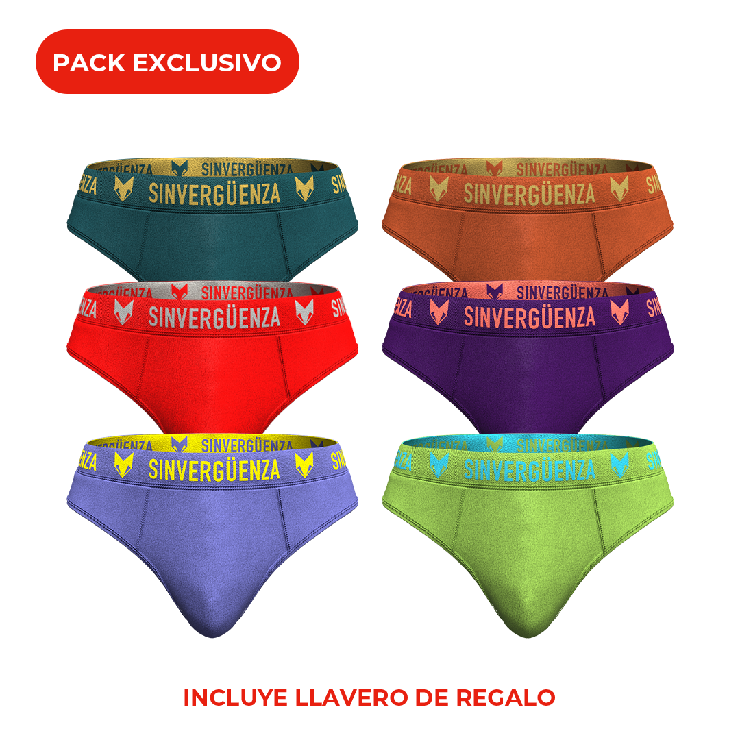 6-Pack Exclusivo Brief Hombre #1