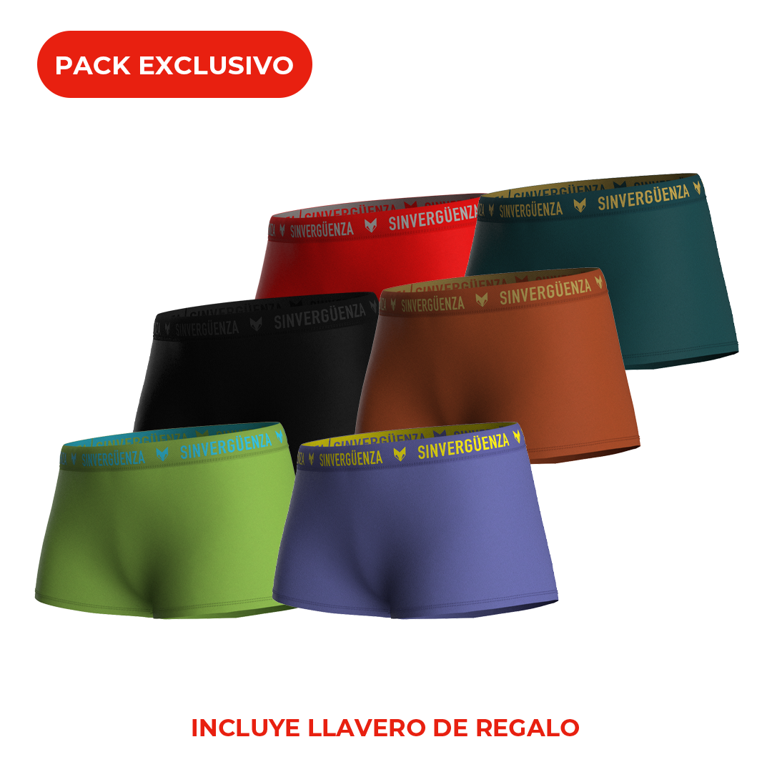 6-Pack Exclusivo Bóxer Mujer #4